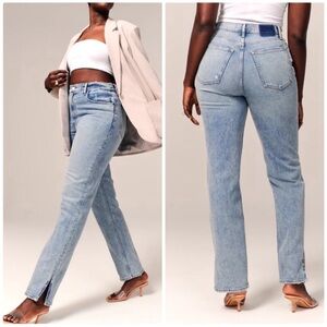 Abercrombie & Fitch 90s Straight Ultra High Rise Jeans, Women’s 27 Regular